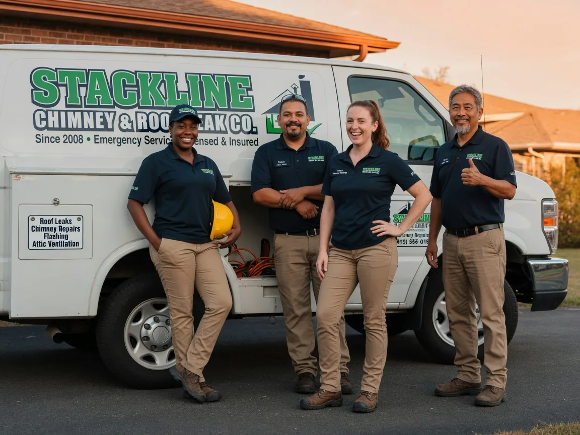 Chimney flashing repair company in Albany, LA